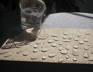 Water repellent effect