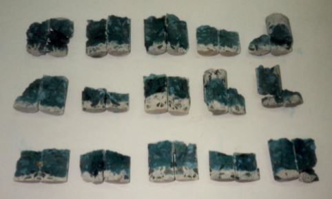 Average penetration depth of 10mm was achieved for the treated concrete 